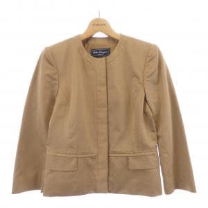 サルヴァトーレフェラガモ SALVATORE FERRAGAMO ノーカラージャケット
