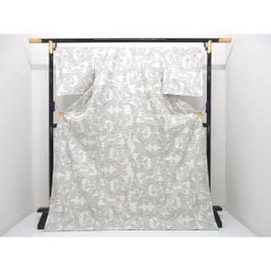 【未使用品】紬　本場大島紬　証紙付　七マルキ　Ｌサイズ