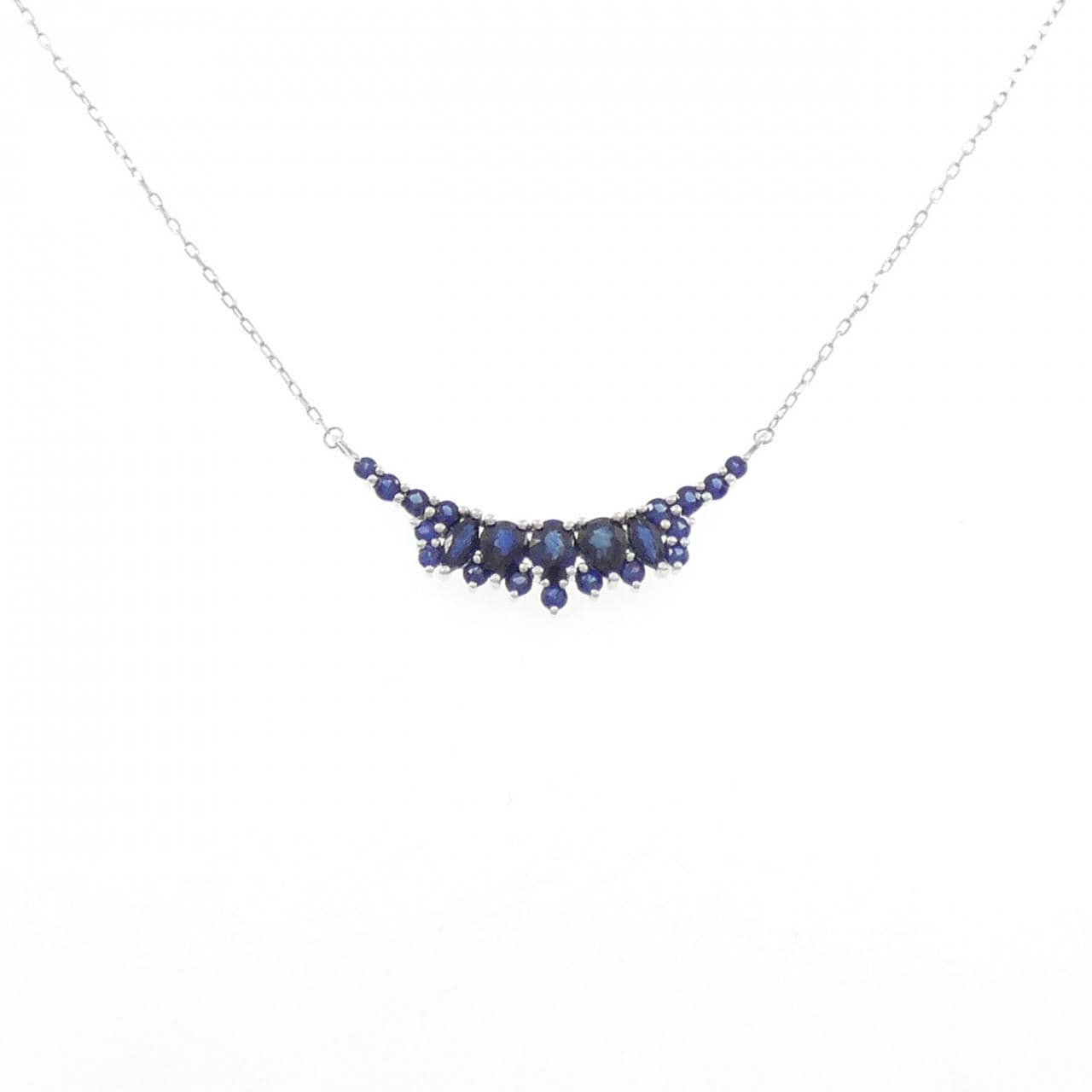 ジーエスティービー サファイヤ ネックレス 1.25CT