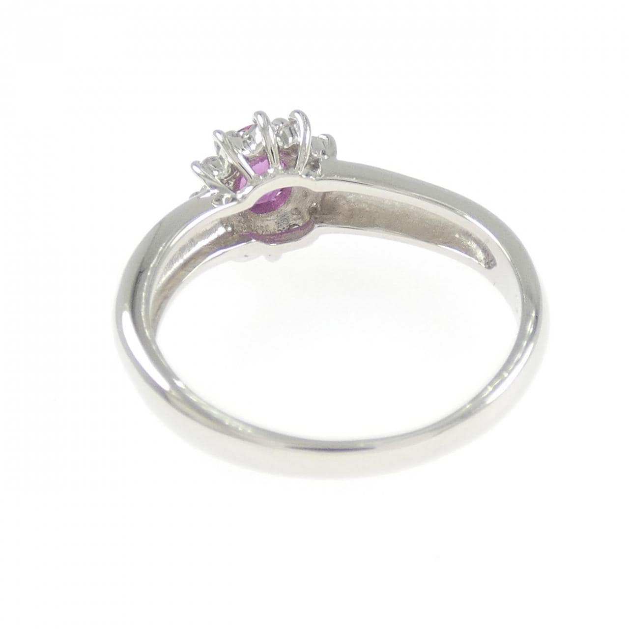 PT850紅寶石戒指0.35CT