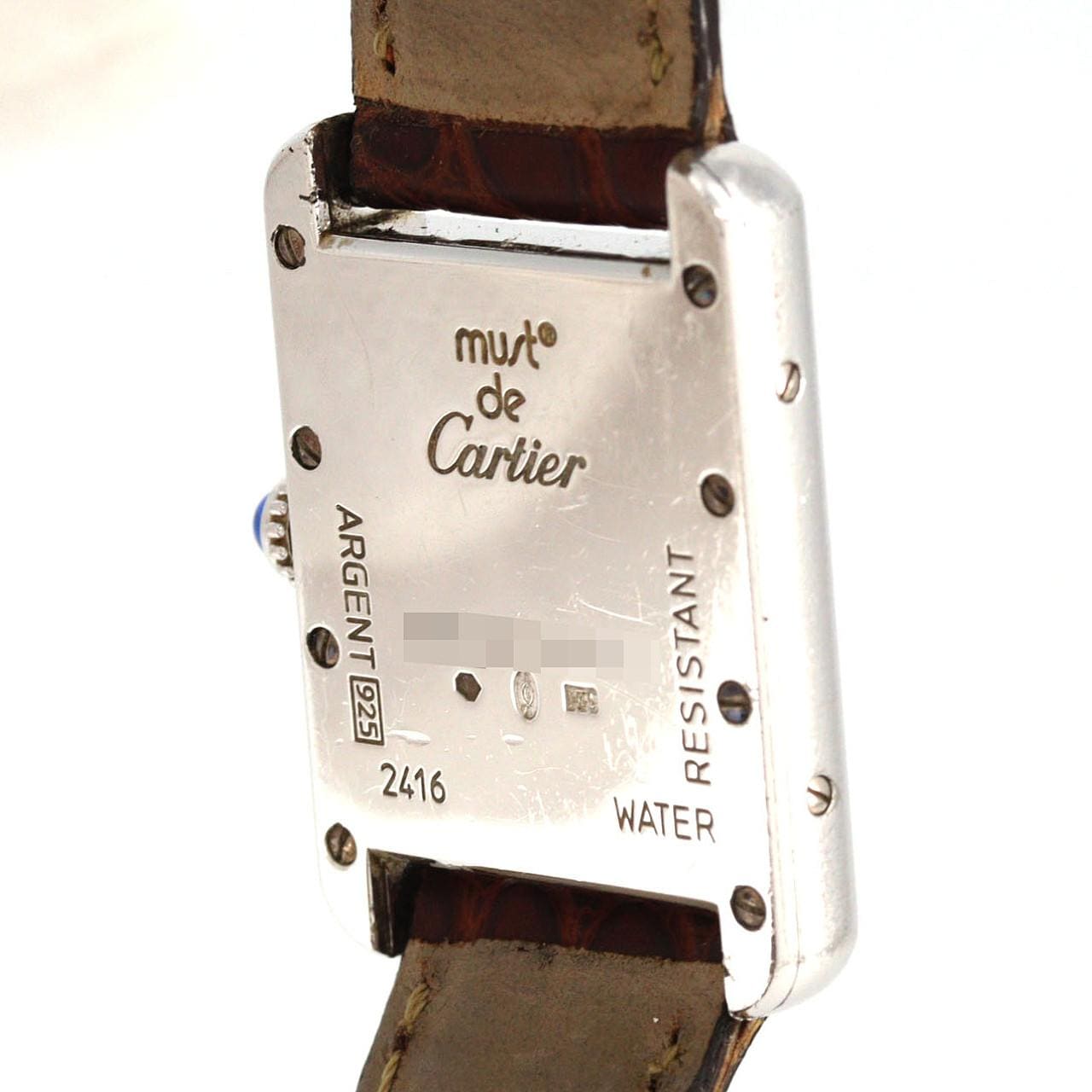 【ノーメンテナンス還元価格】カルティエ マストタンクSM W1016230 シルバー クォーツ