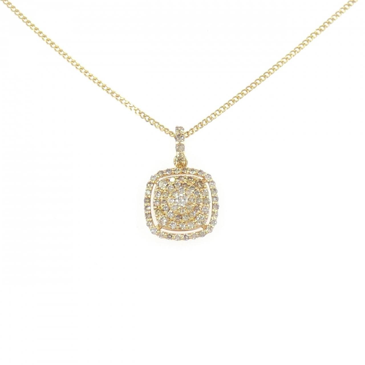 K18YG ダイヤモンド ネックレス 0.40CT