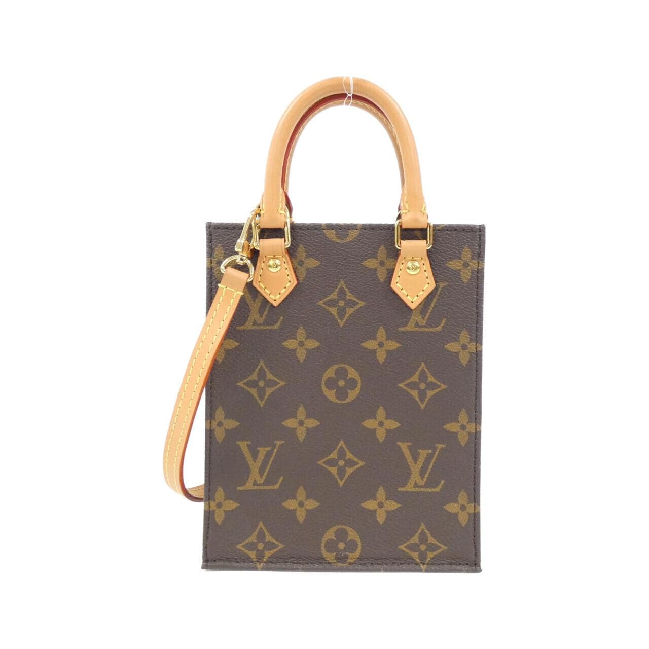 LOUIS VUITTON Monogram Petite Sac Plat M69442 包