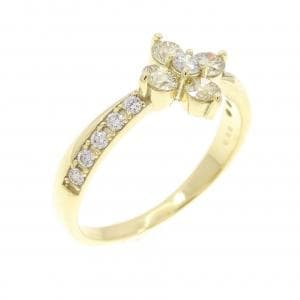 【新品】K18YG ダイヤモンド リング 0.50CT