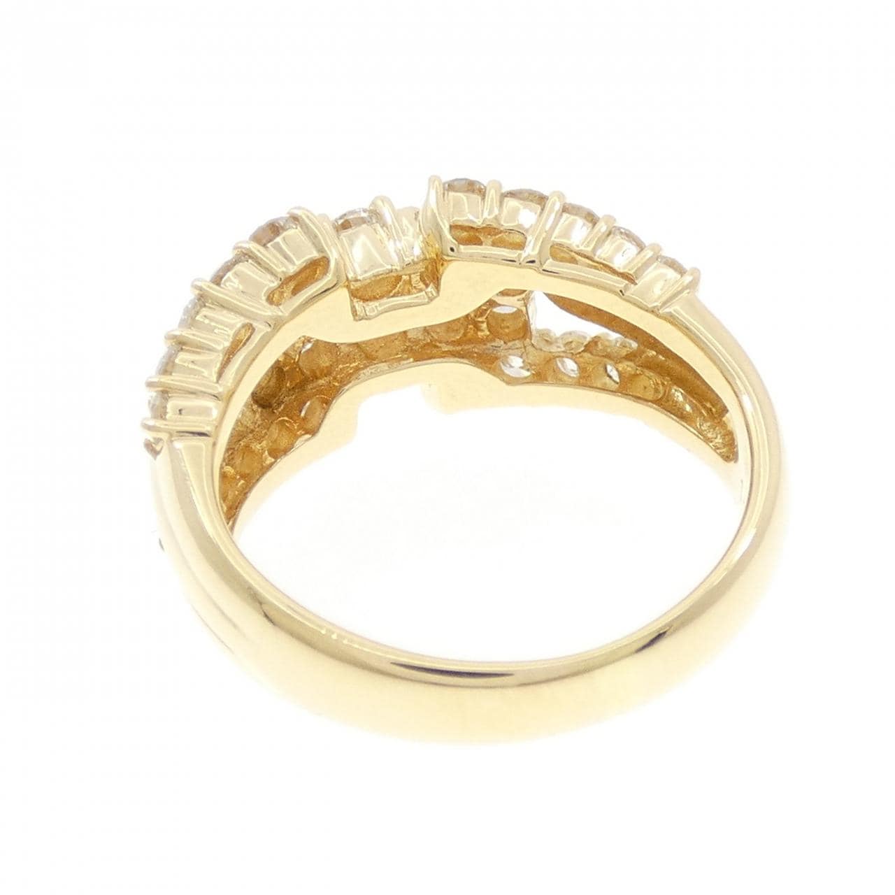 K18YG ダイヤモンド リング 1.25CT