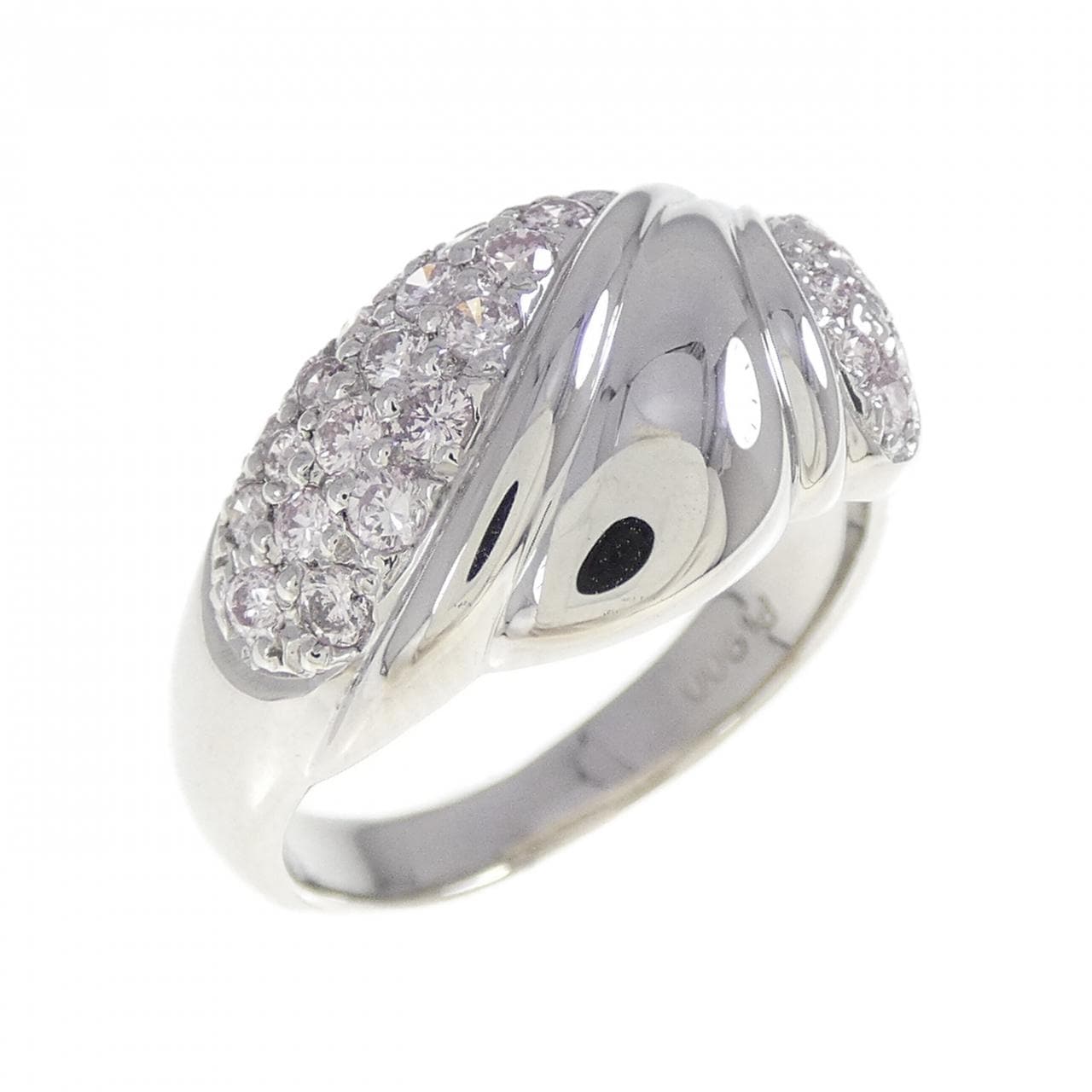 PT900 ピンクダイヤモンド リング 0.44CT