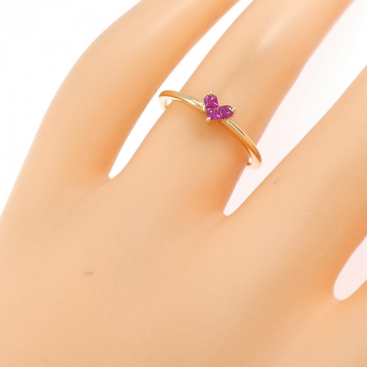 スタージュエリー ミステリアスハート リング 0.13CT