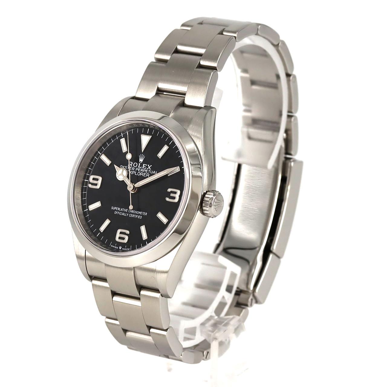 ロレックス エクスプローラーI 124270 SS 自動巻 ランダム番