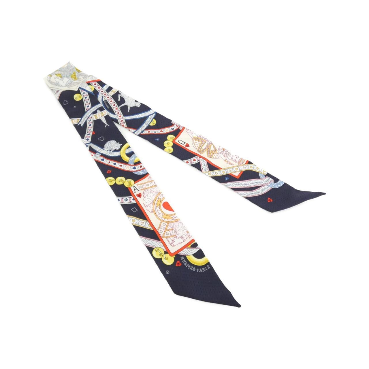 エルメス DAME DE COEUR ツイリー ピケ 063959S スカーフ