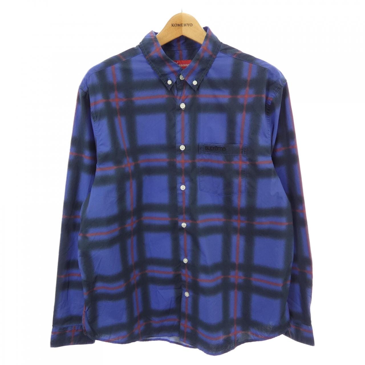 シュプリーム SUPREME Spray Tartan Shirt シャツ