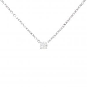 カルティエ ダイヤモンド ネックレス 0.23CT G VS1 Good