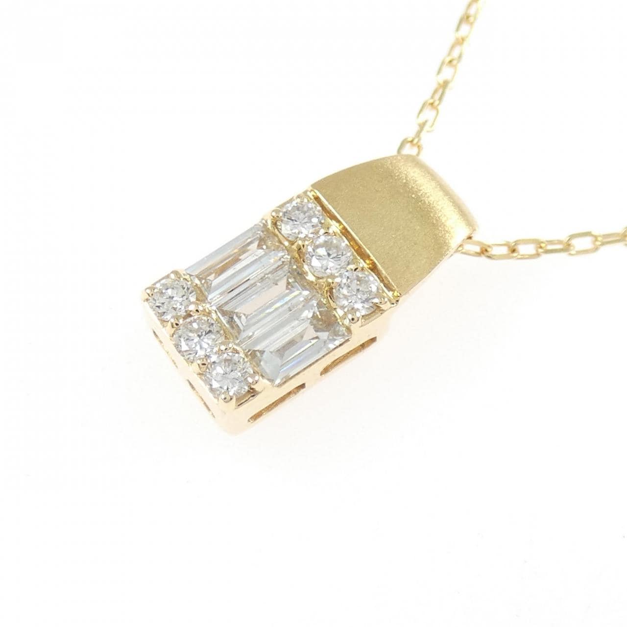 K18YG ダイヤモンド ネックレス 0.40CT
