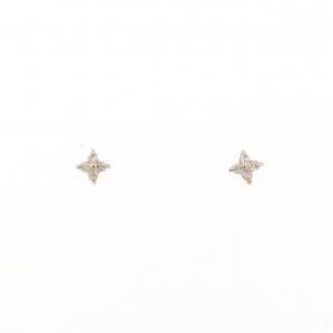 K18PG ダイヤモンド ピアス 0.04CT