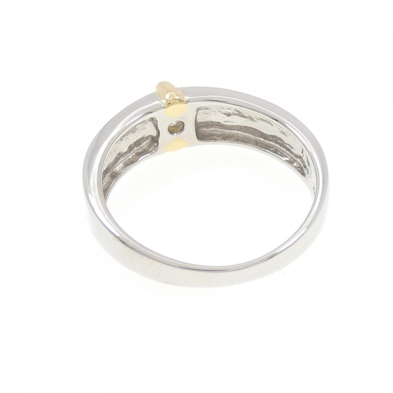 PT900/K18YG ダイヤモンド リング 0.15CT