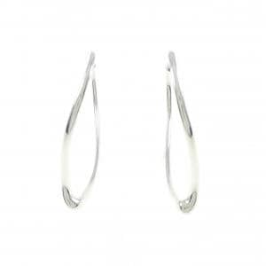 TIFFANY open heart hoop earrings