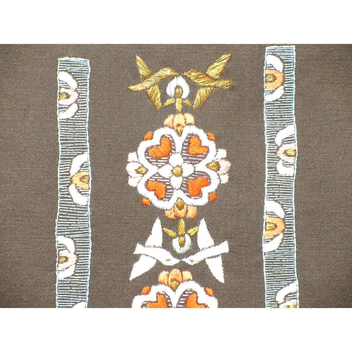 [未使用品] 名古屋腰带刺绣加工