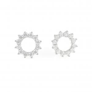 ティファニー オープンサークル ピアス