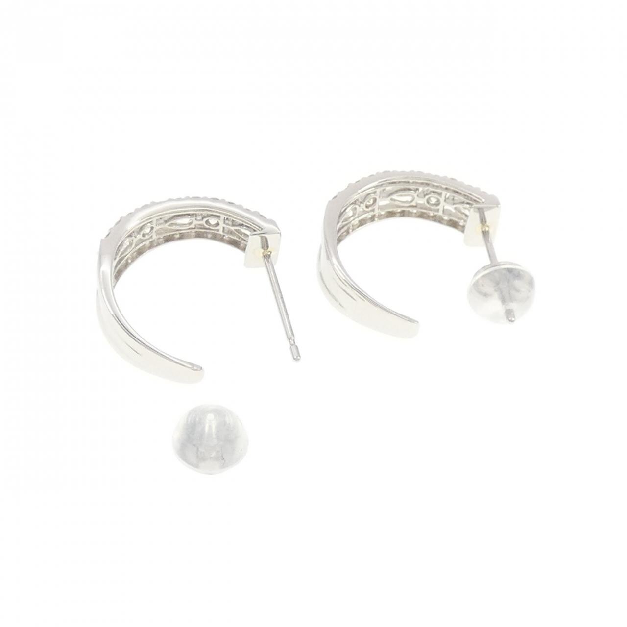 [新品] PT900钻石耳环 0.60CT