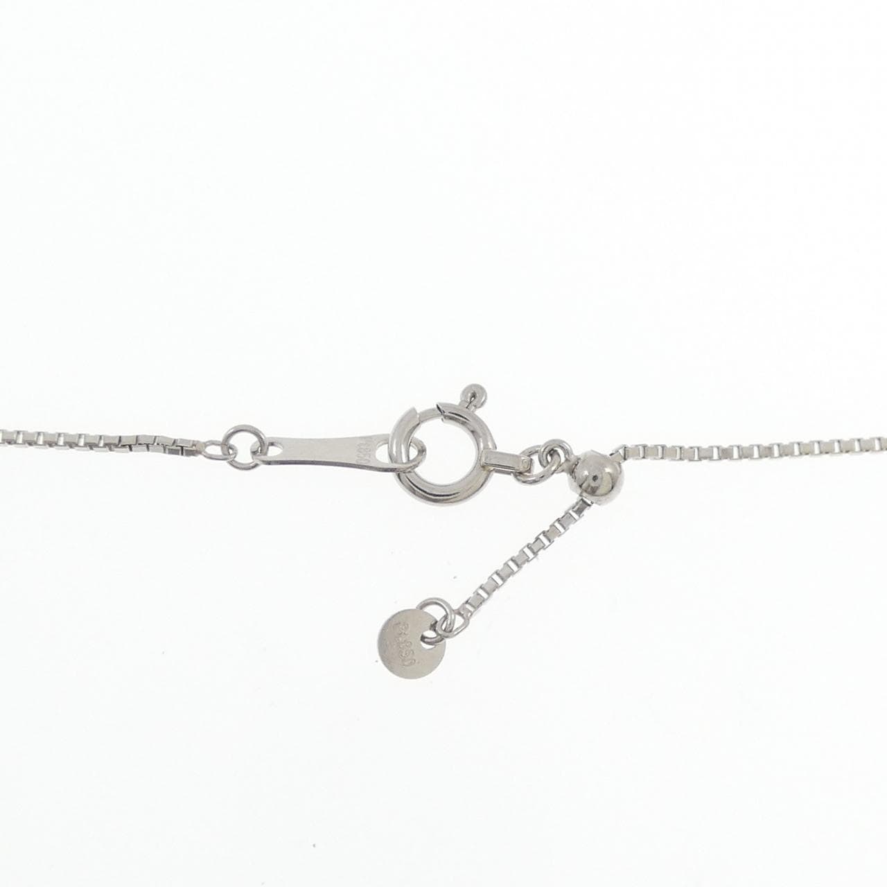 PT900/PT850 エメラルド ネックレス 0.70CT