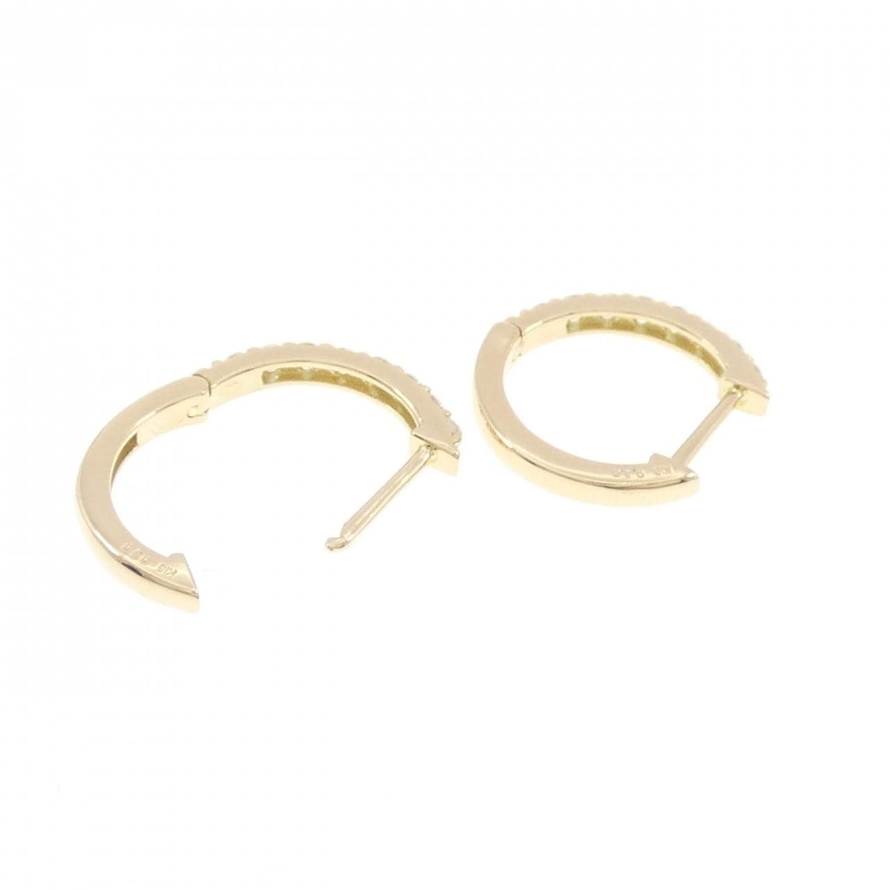 【リメイク】K18YG ダイヤモンド ピアス 0.20CT