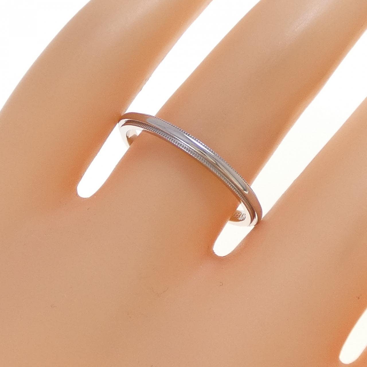 ティファニー ミルグレイン リング