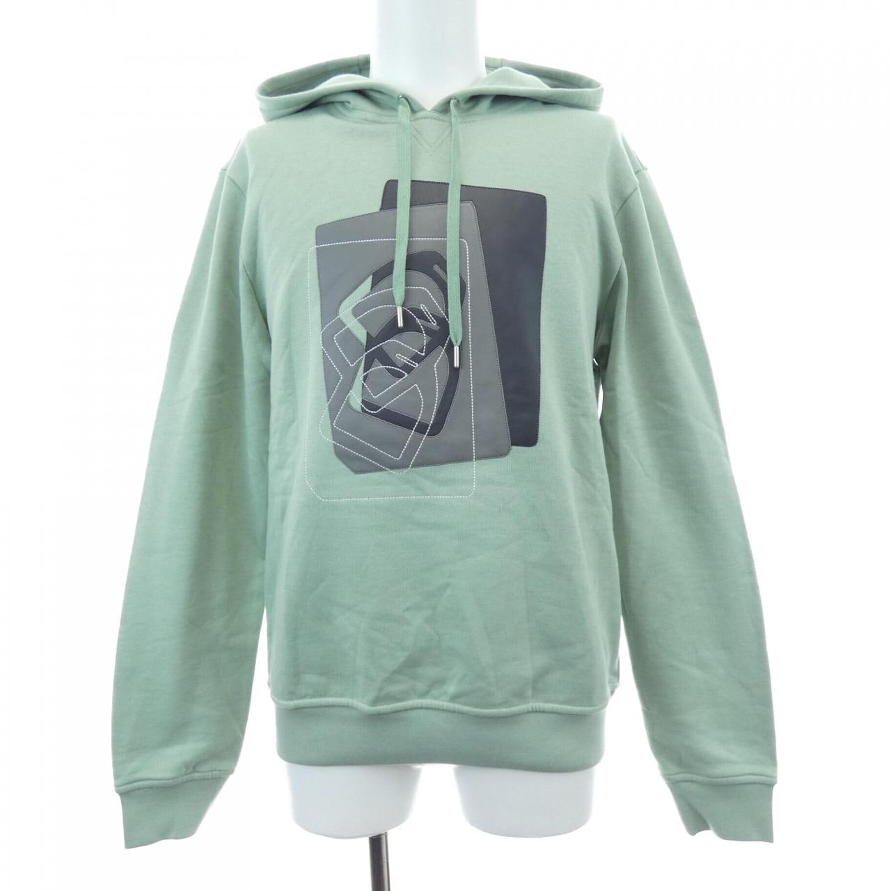 エルメス HERMES フーデッドパーカレザーパッチ　ETRIERS DECALES 367800HA パーカー