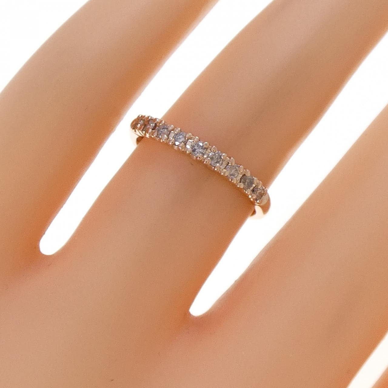 K14PG ダイヤモンド リング 0.20CT