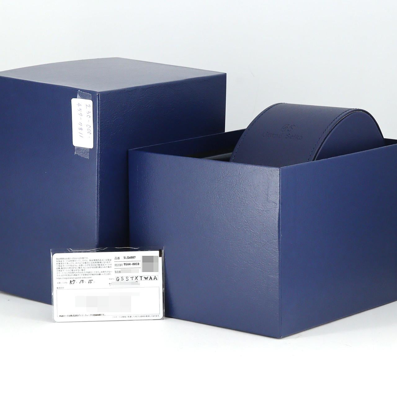 セイコー グランドセイコー･エボリューション9コレクション 9SA4ー00E0/SLGW007 SS 手巻