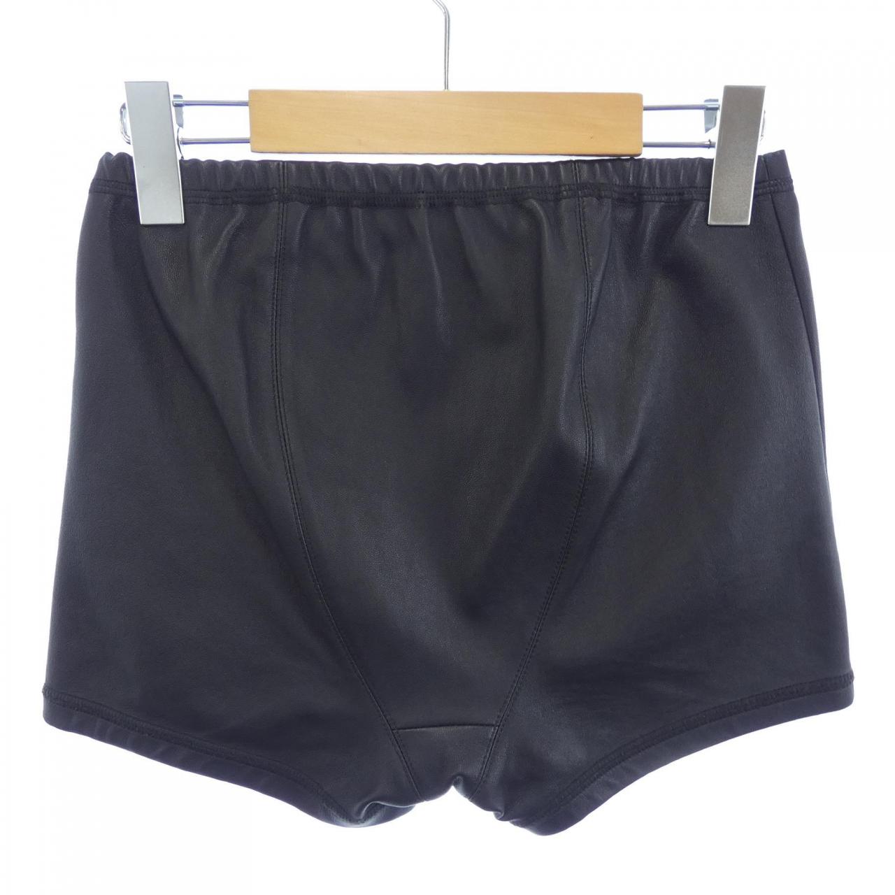アレキサンダーワン ALEXANDER WANG レザーショートパンツ