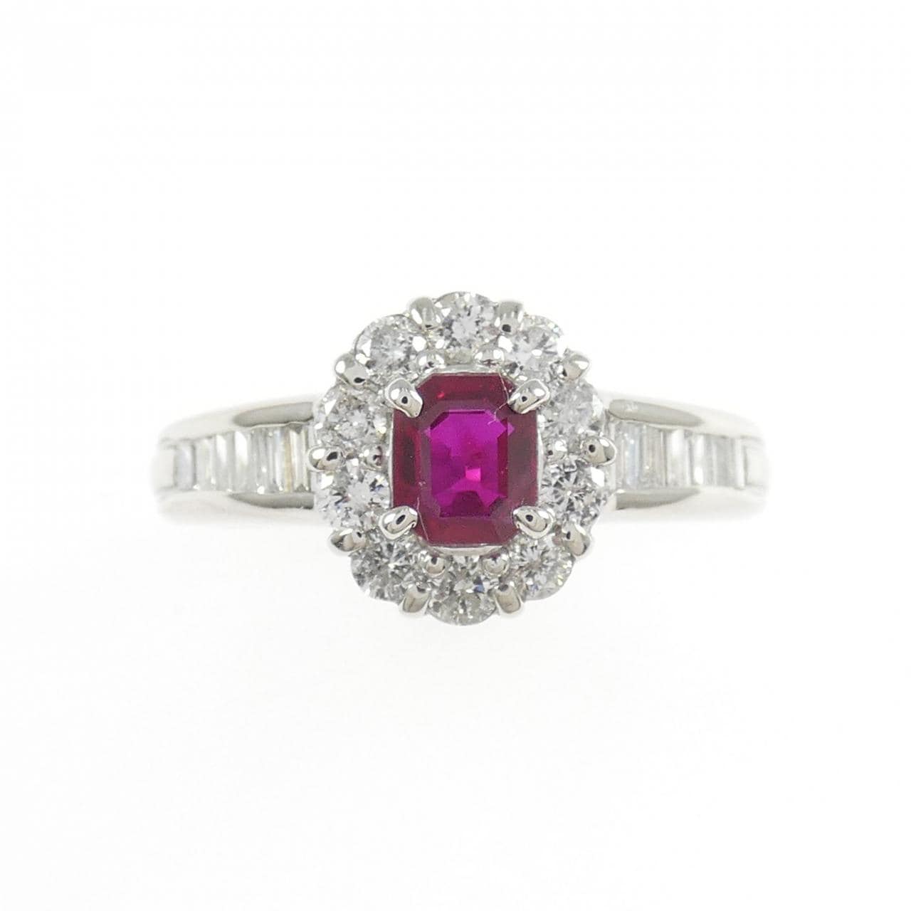 PT900 ルビー リング 0.52CT