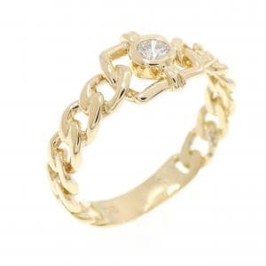 K18YG ダイヤモンド リング 0.10CT