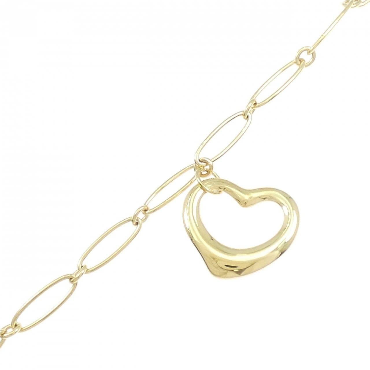 ティファニー オープンハート ブレスレット