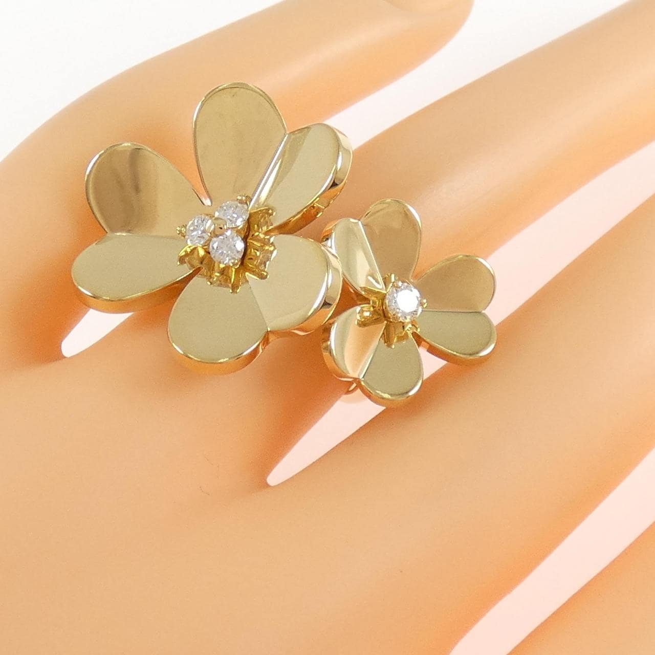 ヴァンクリーフ&アーペル フリヴォル アントレ レ ドア リング