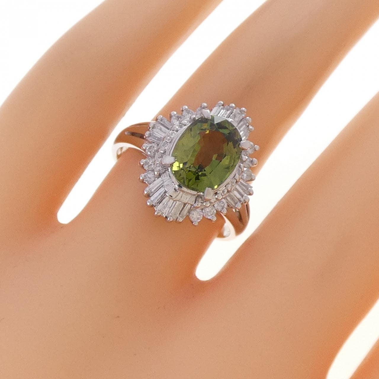 PT900 サファイヤ リング 2.53CT