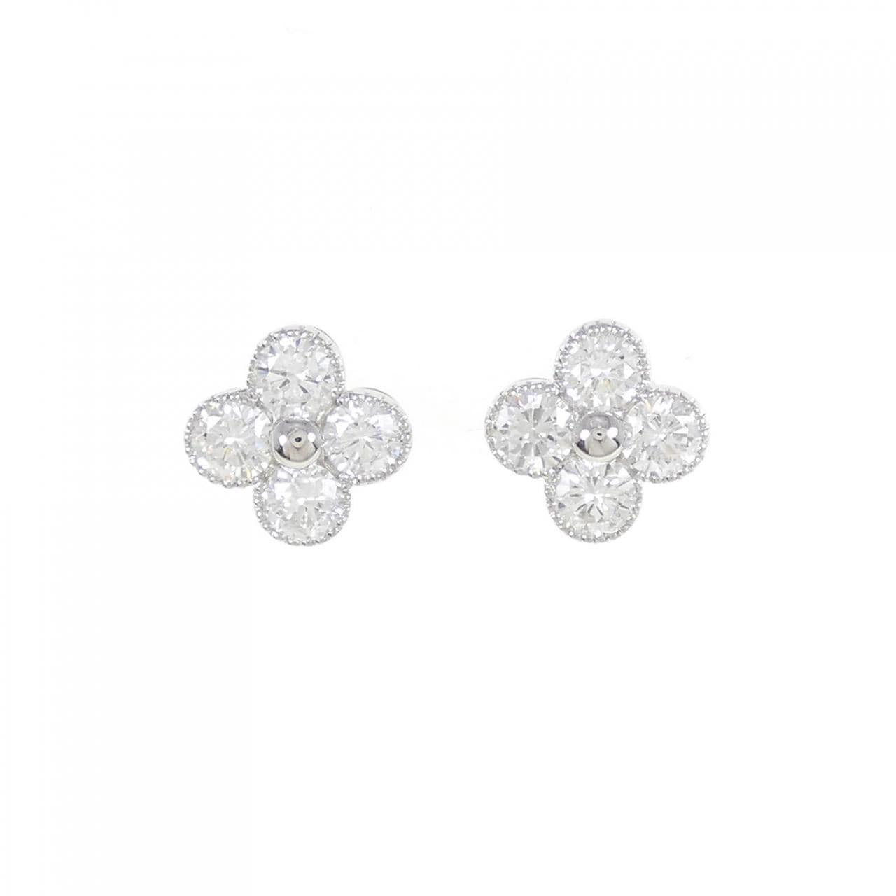[BRAND NEW] PT Diamond Earrings 2.040CT F VS1-SI1 Good