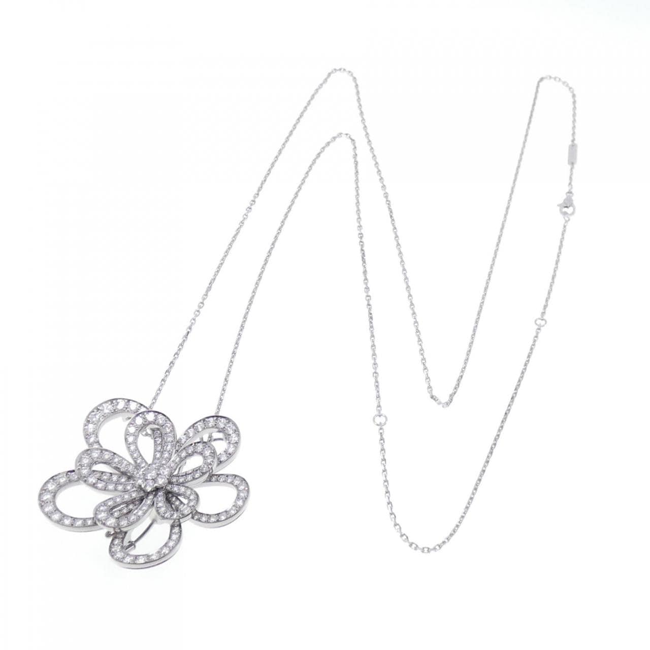 Van Cleef & Arpels flower lace necklace