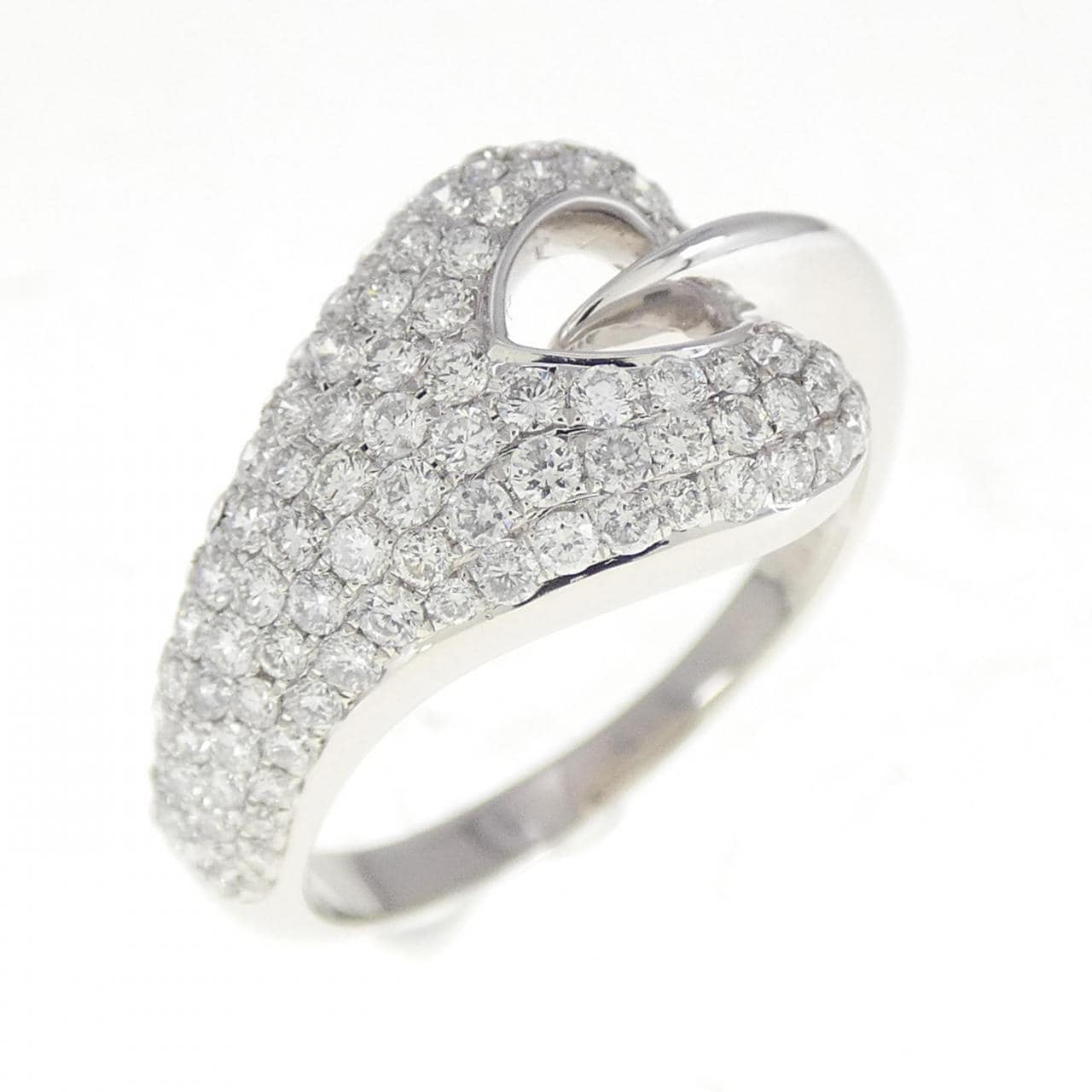 750WG Diamond ring 0.68CT