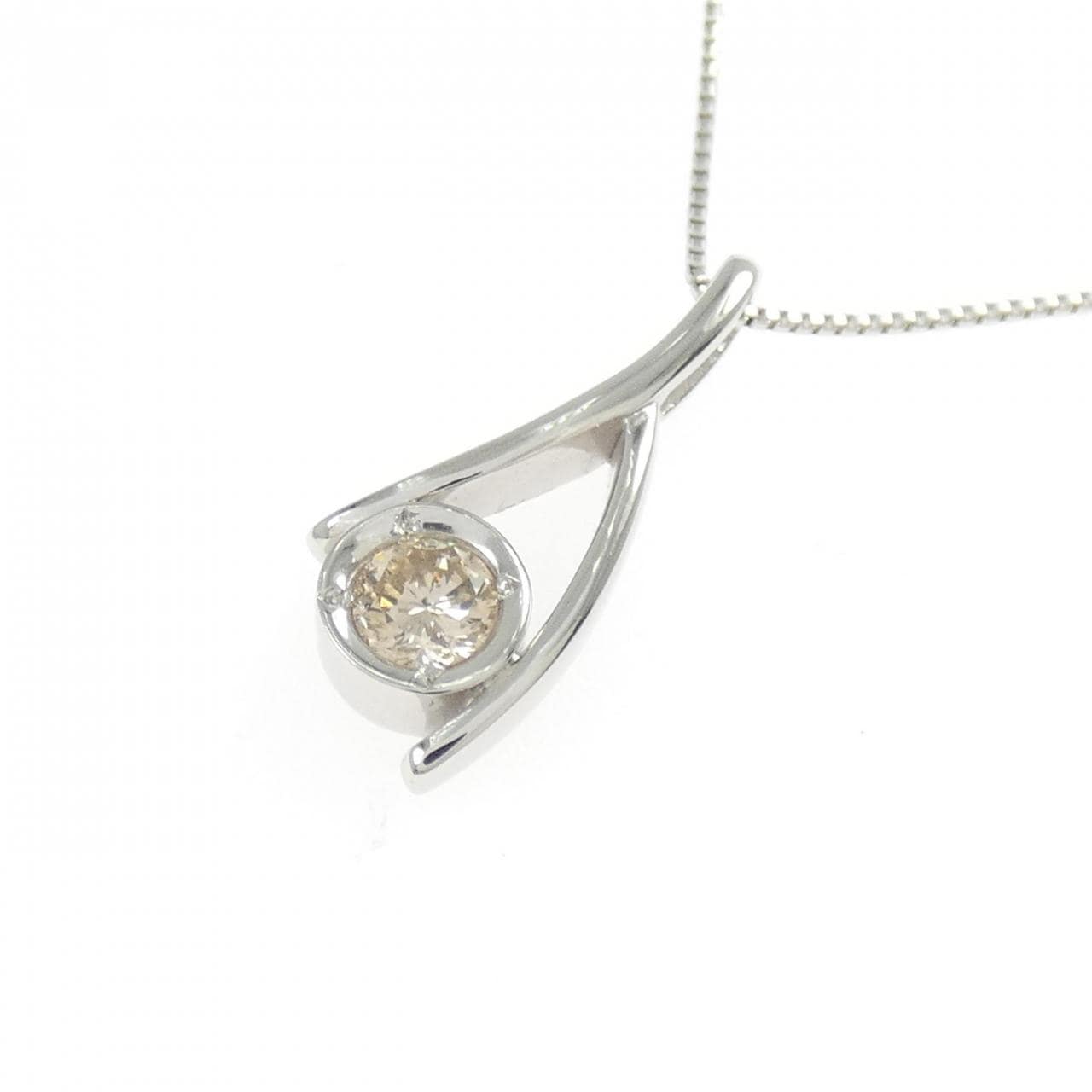 PT900/PT850 ダイヤモンド ネックレス 0.20CT