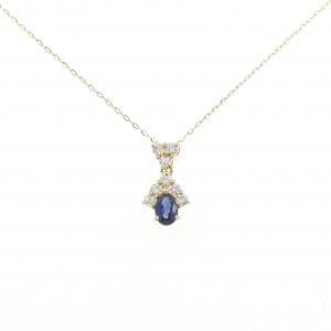 ポーラ サファイヤ ネックレス 0.45CT