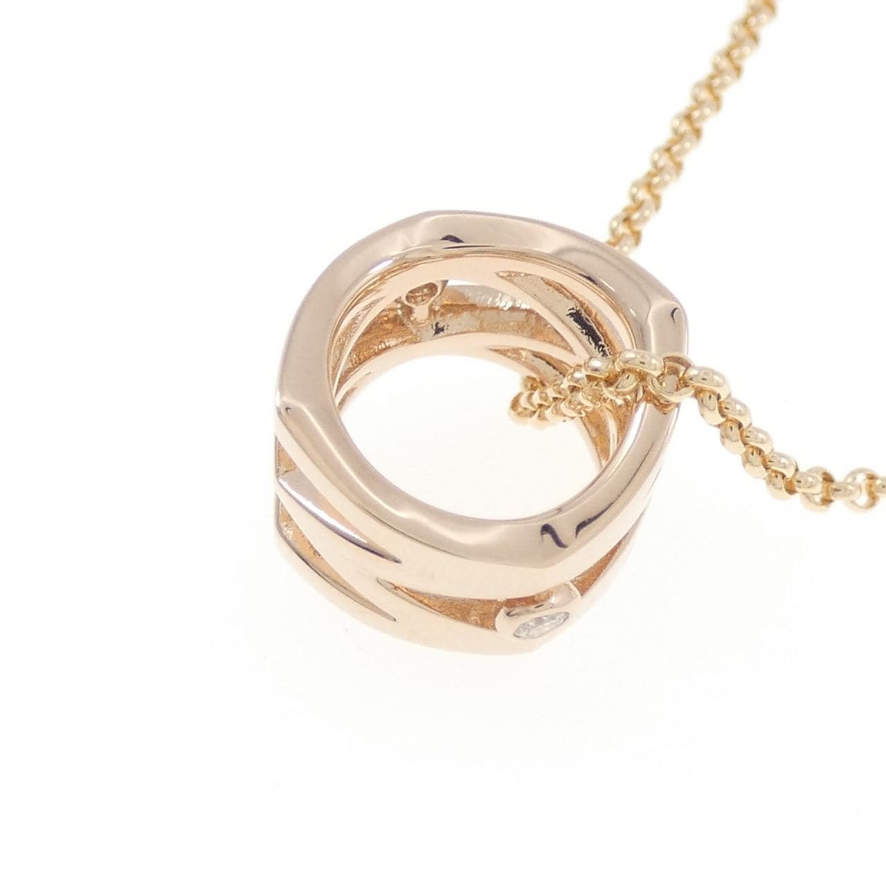 ミキモト エム シグネチャー ネックレス 0.05CT