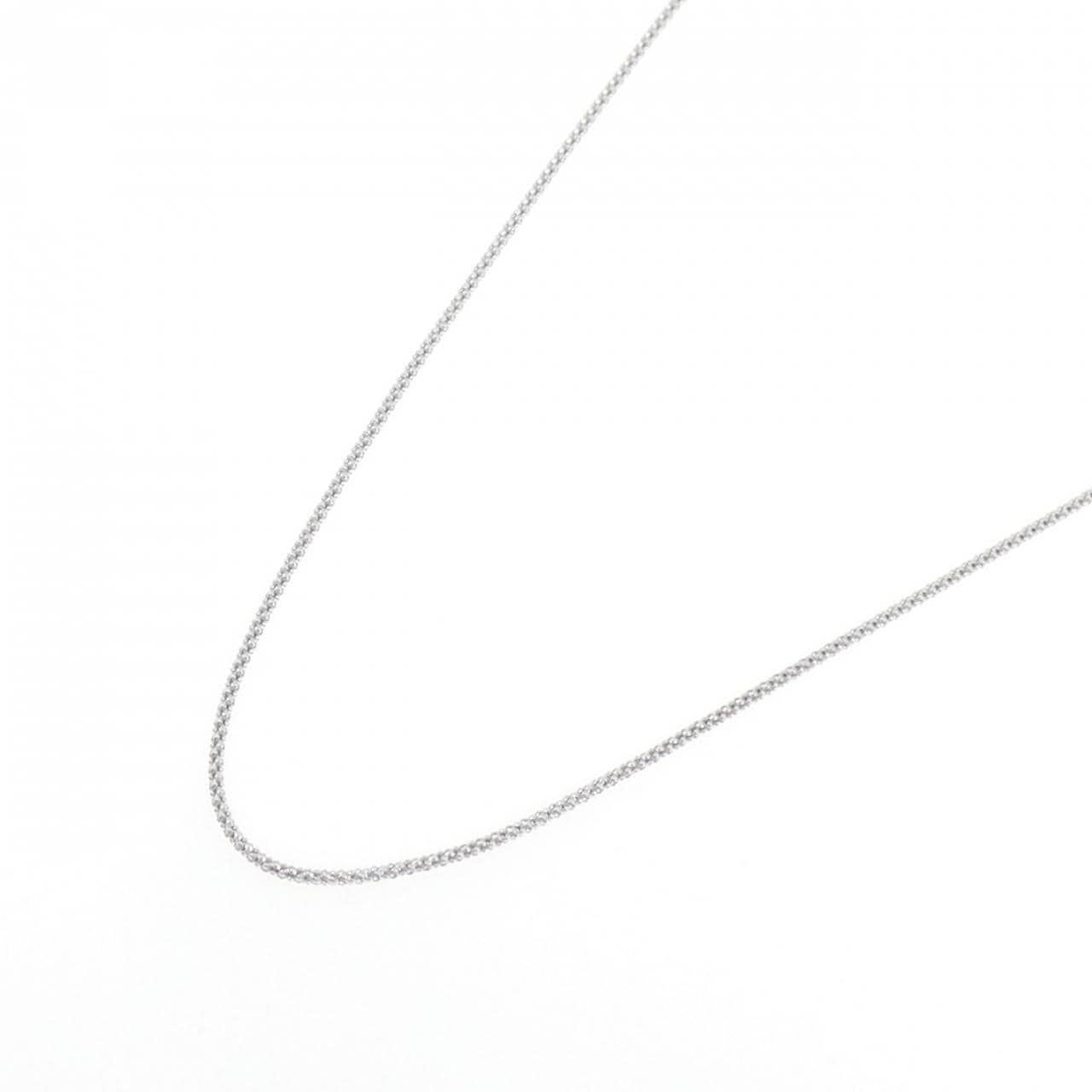 K18WG ネックレス