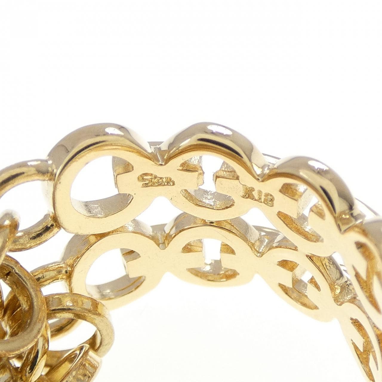 スタージュエリー K18YG リング