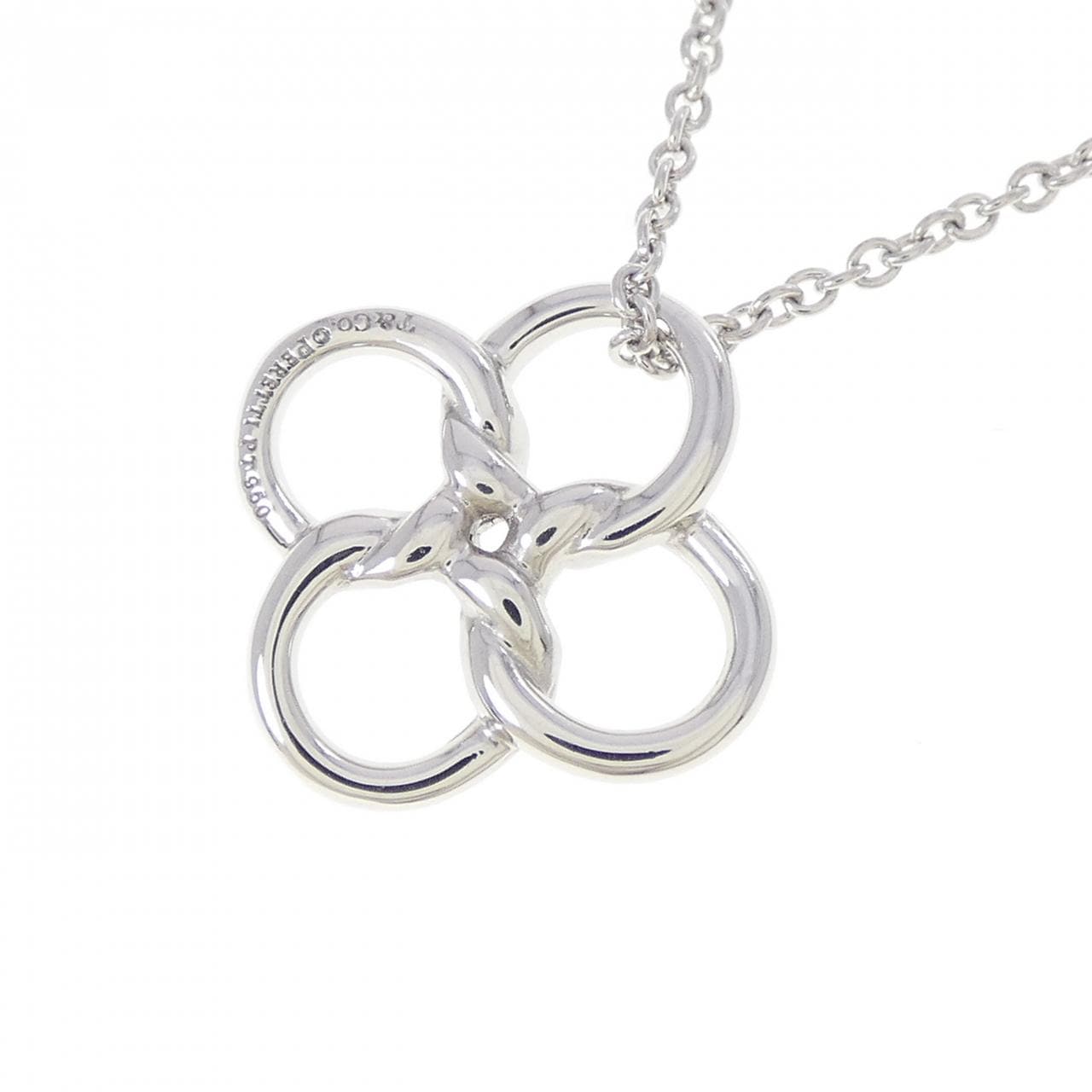 ティファニー クアドロフォオリオ ネックレス