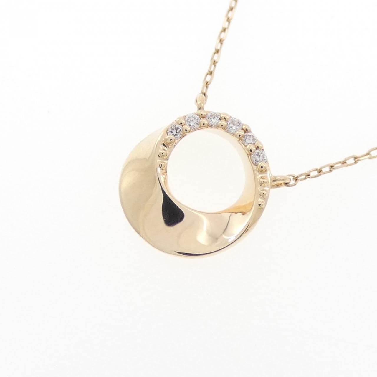 ポンテヴェキオ ダイヤモンド ネックレス 0.02CT