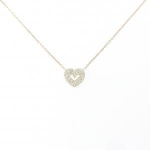 ジュピター ハート ダイヤモンド ネックレス 0.15CT