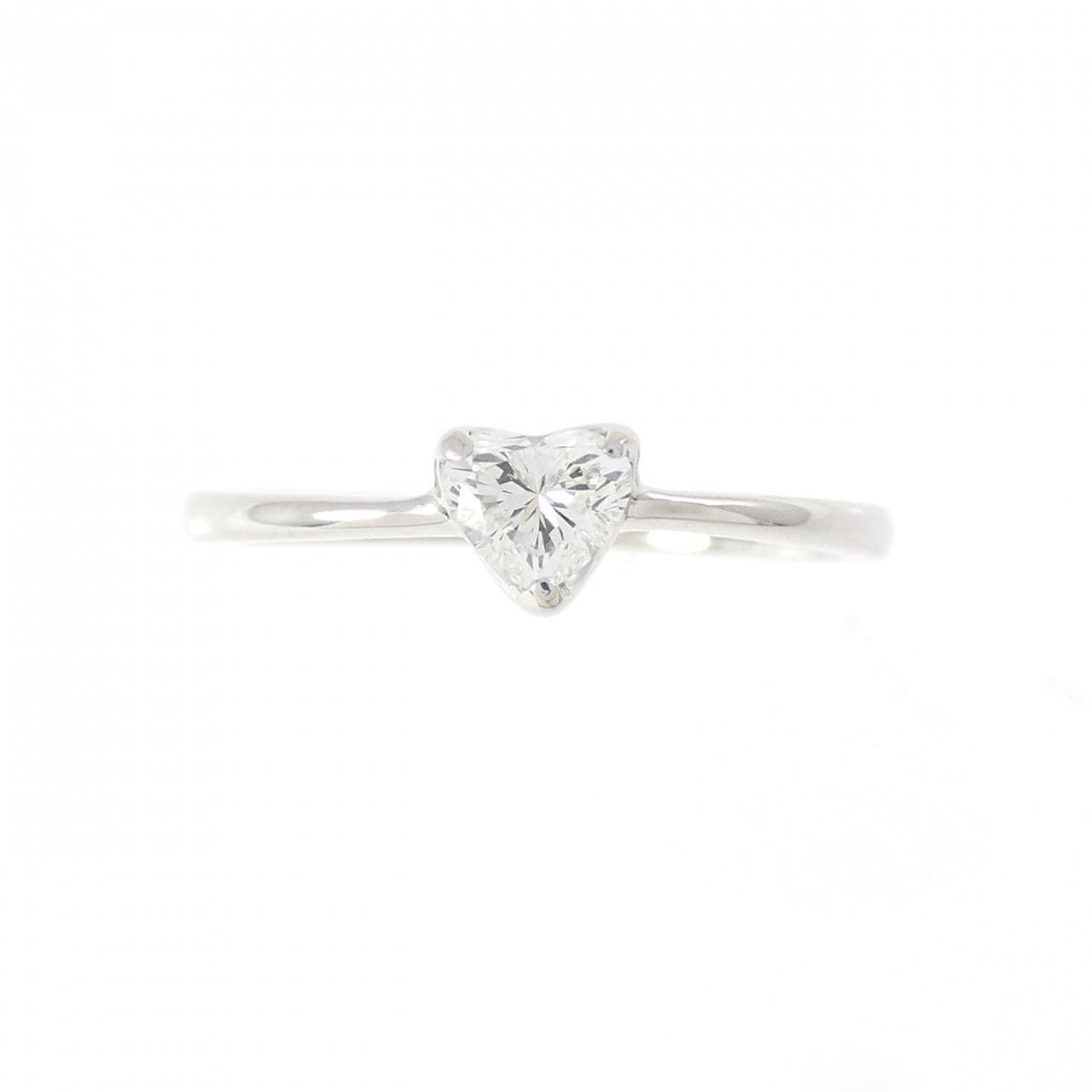 PT900 ハート ダイヤモンド リング 0.20CT