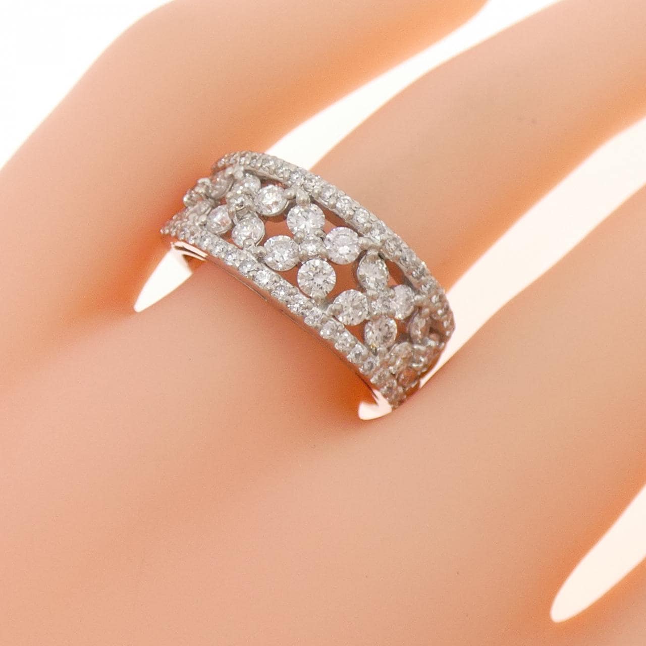 PT900 ダイヤモンド リング 1.40CT