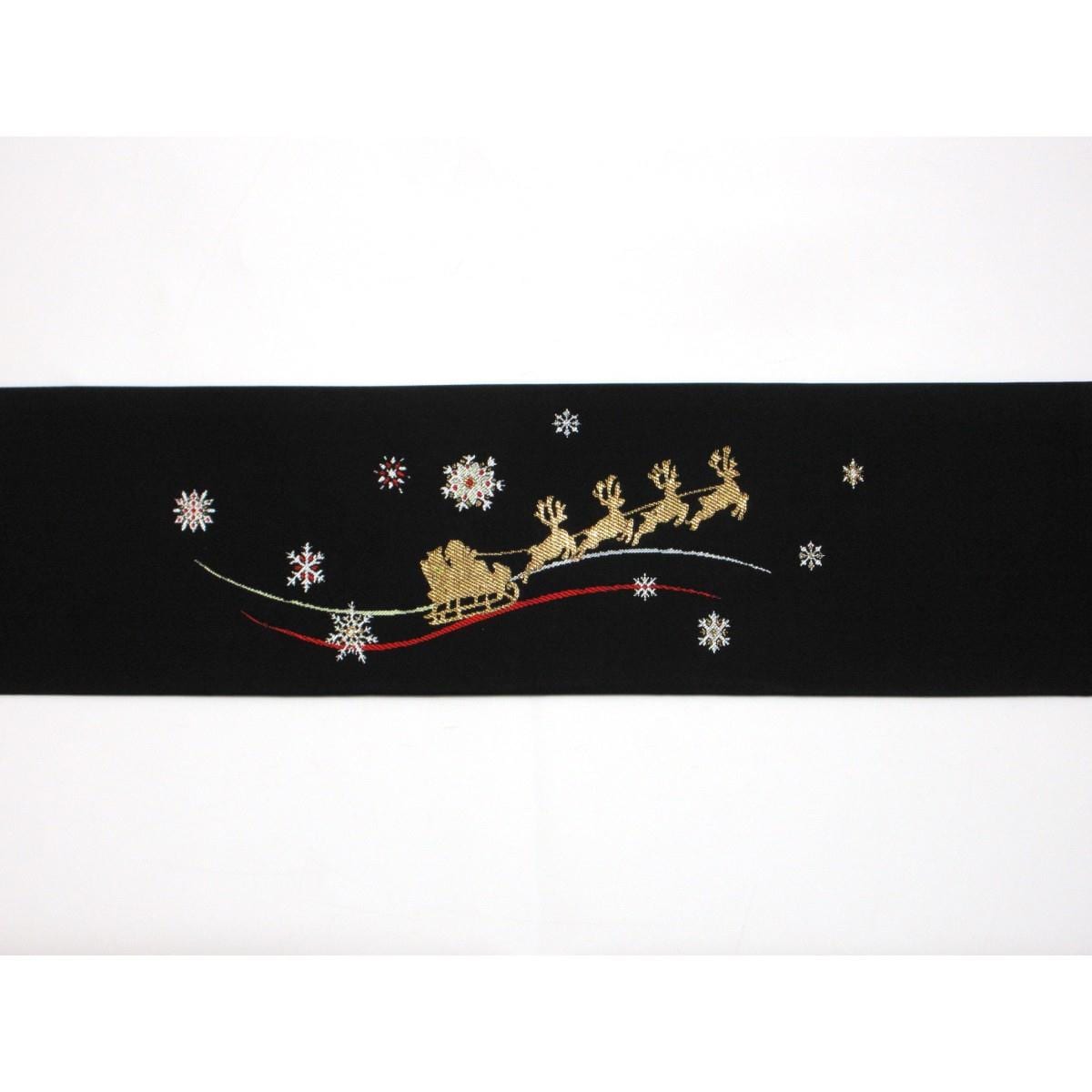 【未使用品】名古屋帯　クリスマス