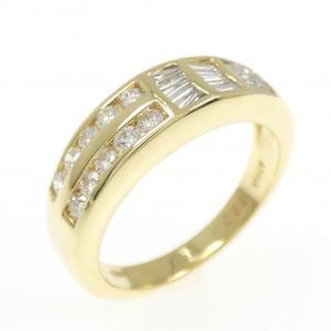 750YG ダイヤモンド リング 0.58CT