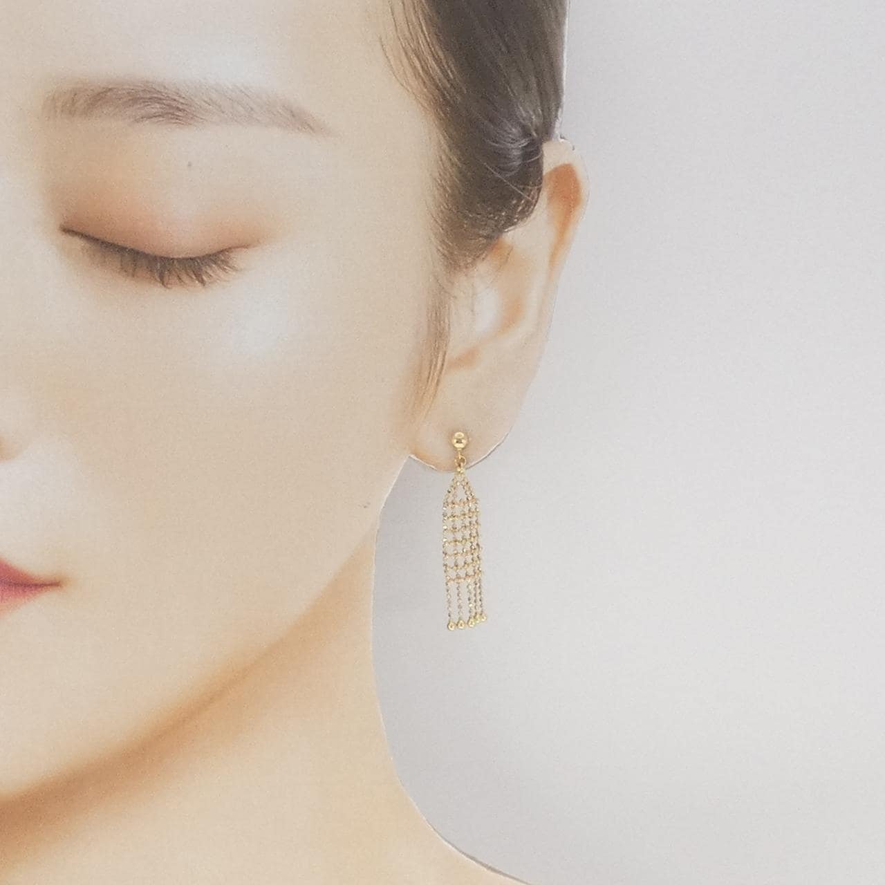 K18YG/K18PG ピアス